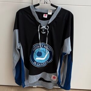 Hockey Night in Canada Black and Blue Men's Jersey